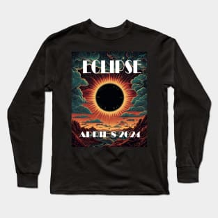 Solar Eclipse 2024 Long Sleeve T-Shirt